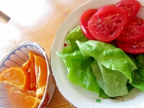 サラダ菜トマトバジル風味